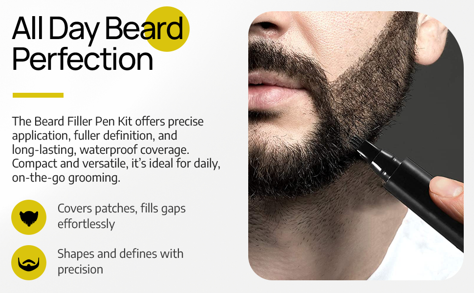 Beard Filler Pen and Line Up Kit