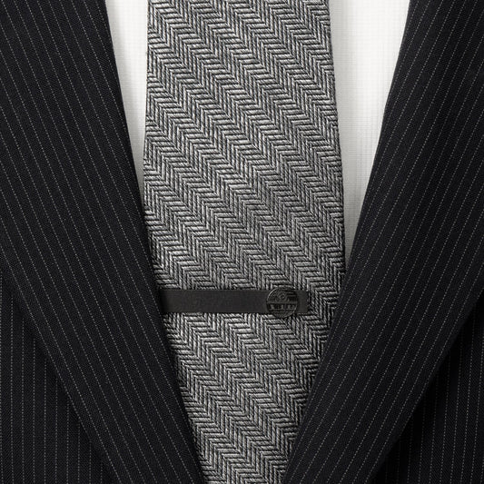 Star Wars Death Star Satin Black Tie Bar