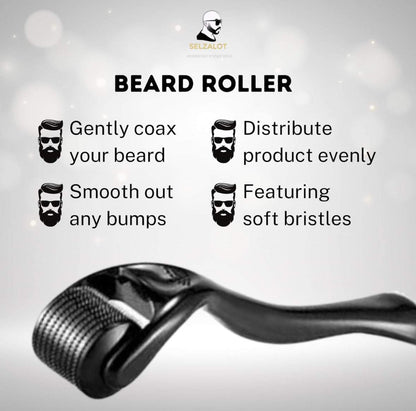 Beard Growth Kit Men’s Beard Care Kit Grooming Set 5 Pieces Beard Products with Wash, Oil Serum, Balm and a Gift Box for Men Self Care