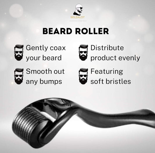 Beard Growth Kit Men’s Beard Care Kit Grooming Set 5 Pieces Beard Products with Wash, Oil Serum, Balm and a Gift Box for Men Self Care