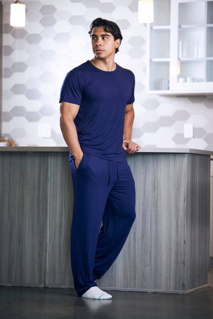 Men's Soft Bamboo Lounge Pajama Set