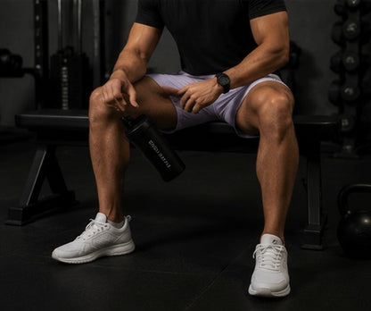 Blackout Barbell Performance Shorts (Purple Reign)