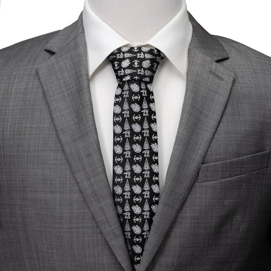 Star Wars Ships Black Tie