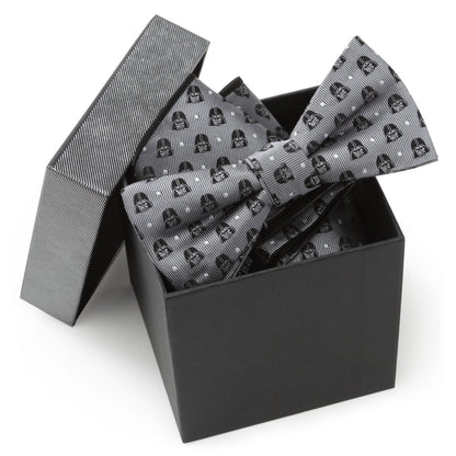 Darth Vader Silk Bow Tie & Pocket Square Gift Set