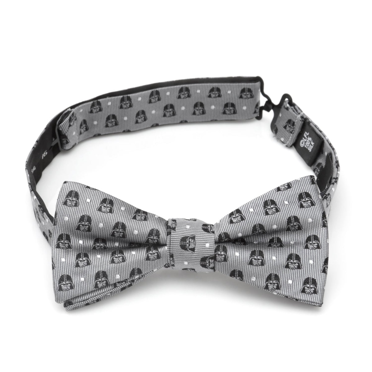 Darth Vader Silk Bow Tie & Pocket Square Gift Set