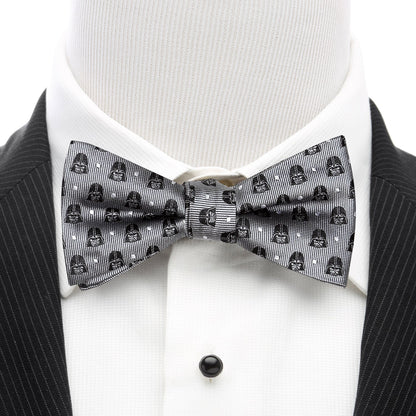 Darth Vader Gray-Dot Bow Tie