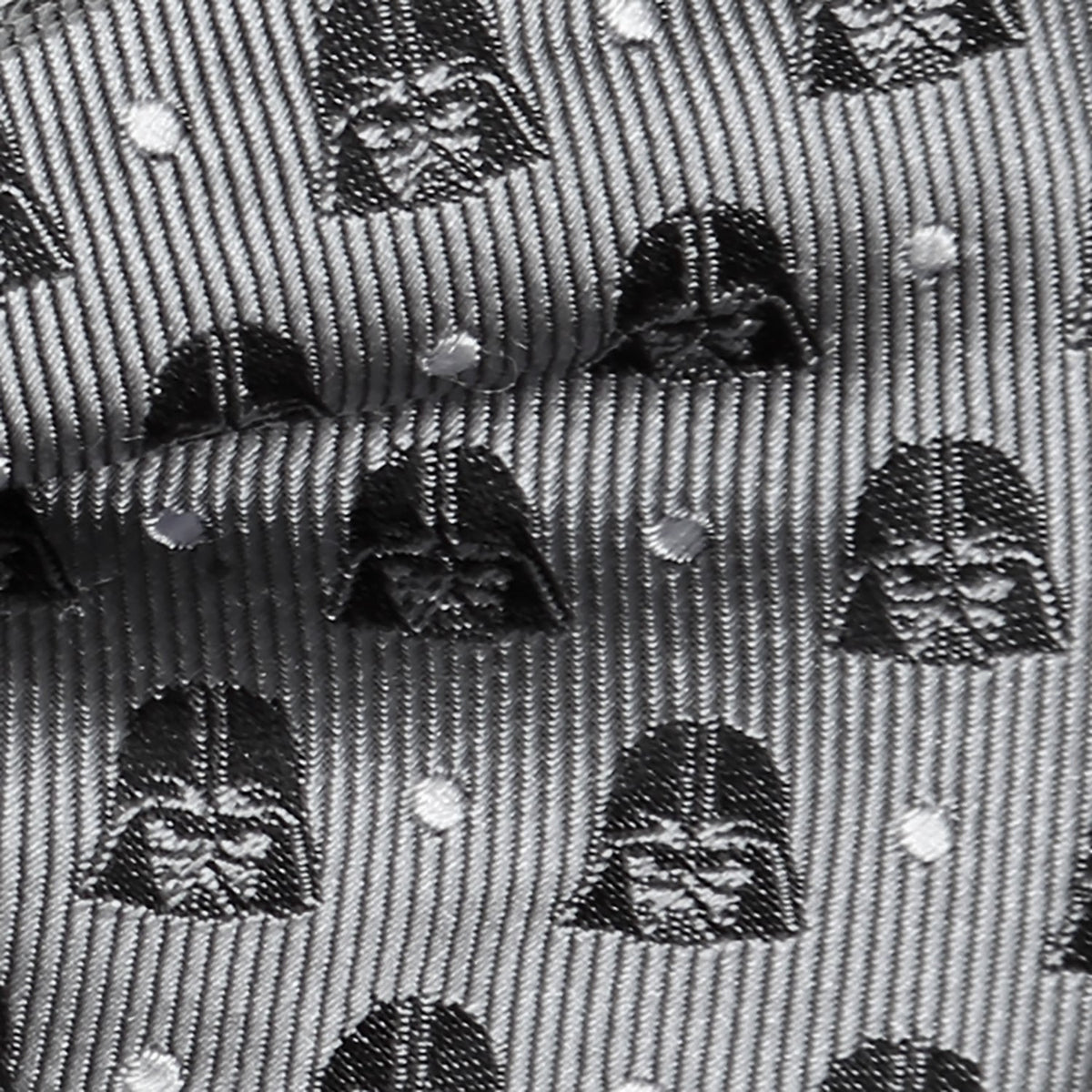 Darth Vader Gray-Dot Bow Tie