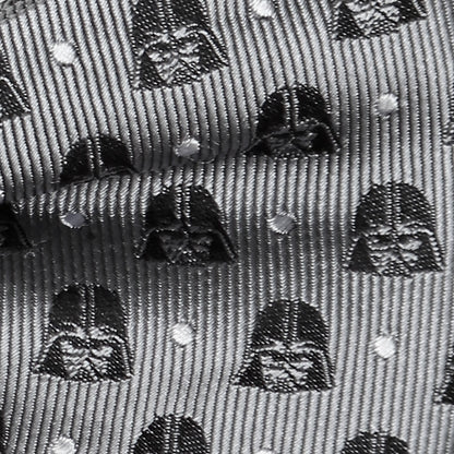 Darth Vader Gray-Dot Bow Tie