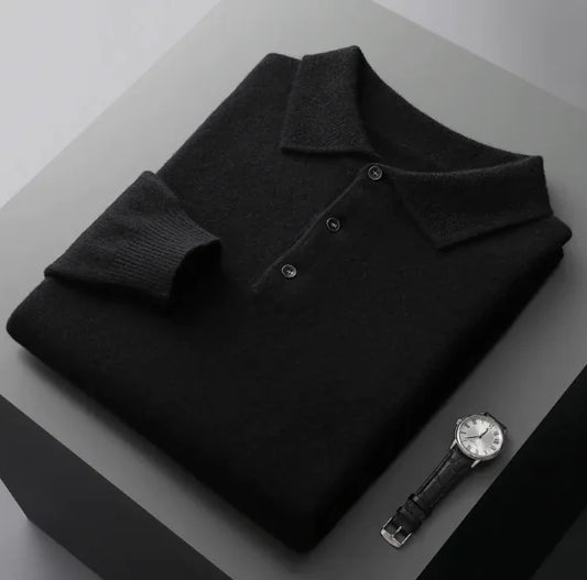 Men's Cashmere Business Pullover
