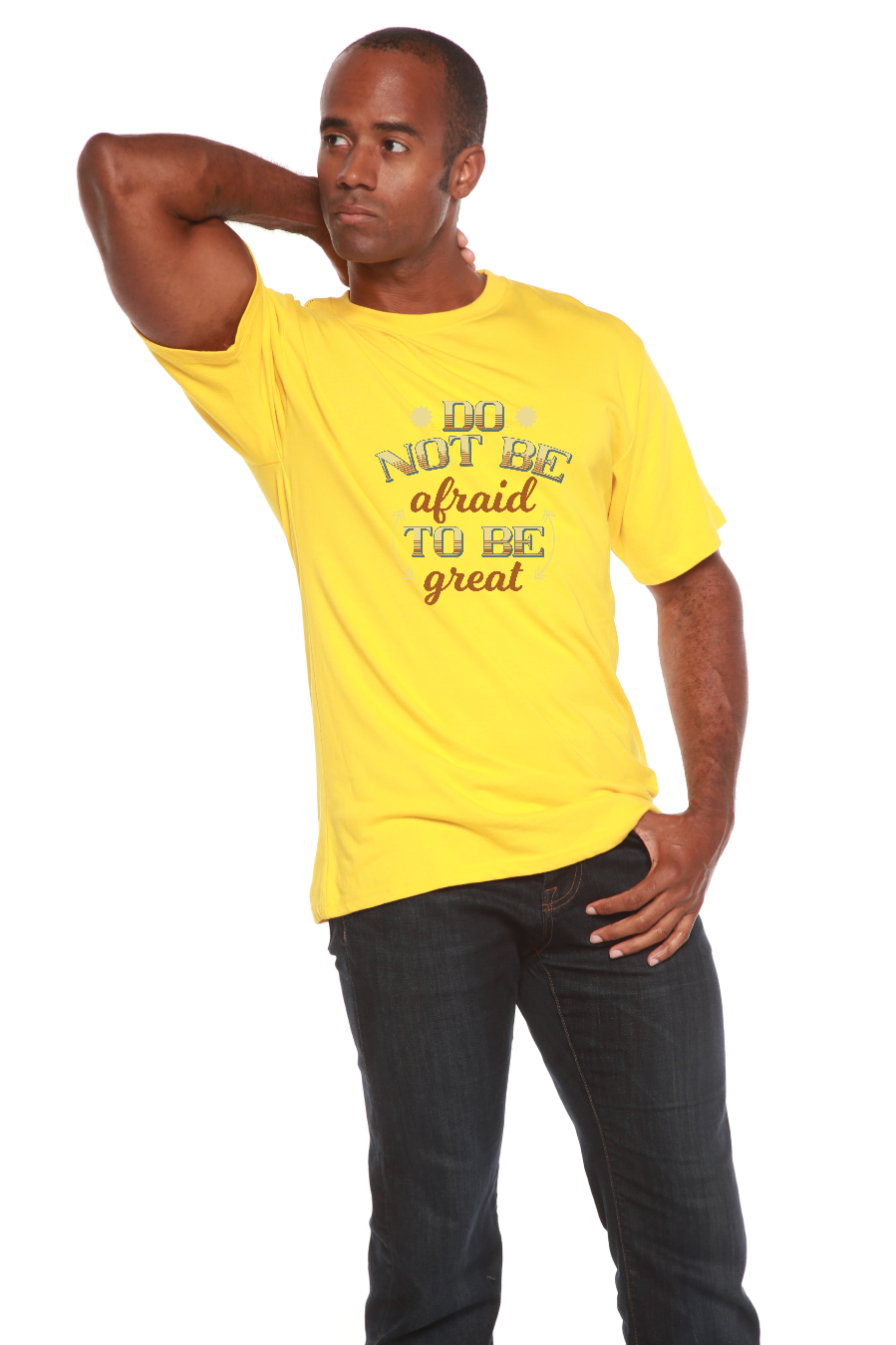Do Not Be To Be Men's Bamboo Viscose/Organic Cotton Short Sleeve  Graphic T-Shirt