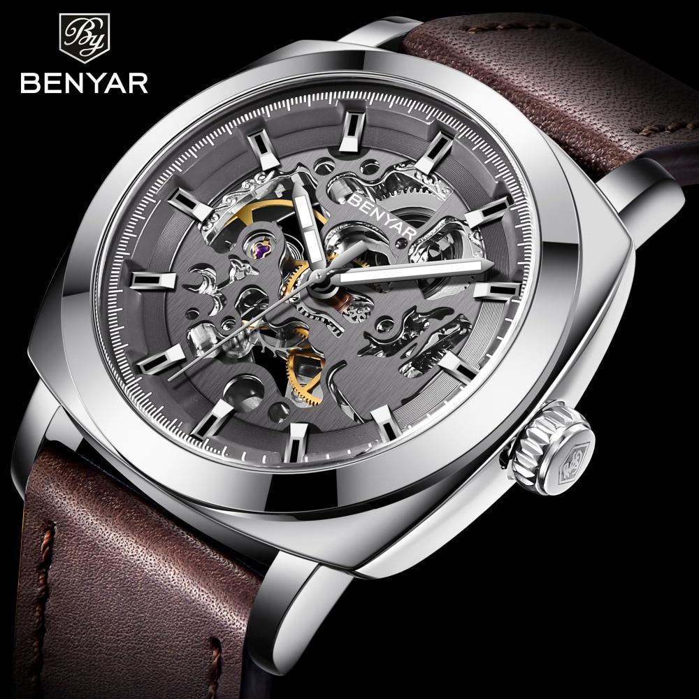 Luxury Men's Business Watches Automatic Mechanical Watch Sport Waterproof Modern Men Wrist Watches