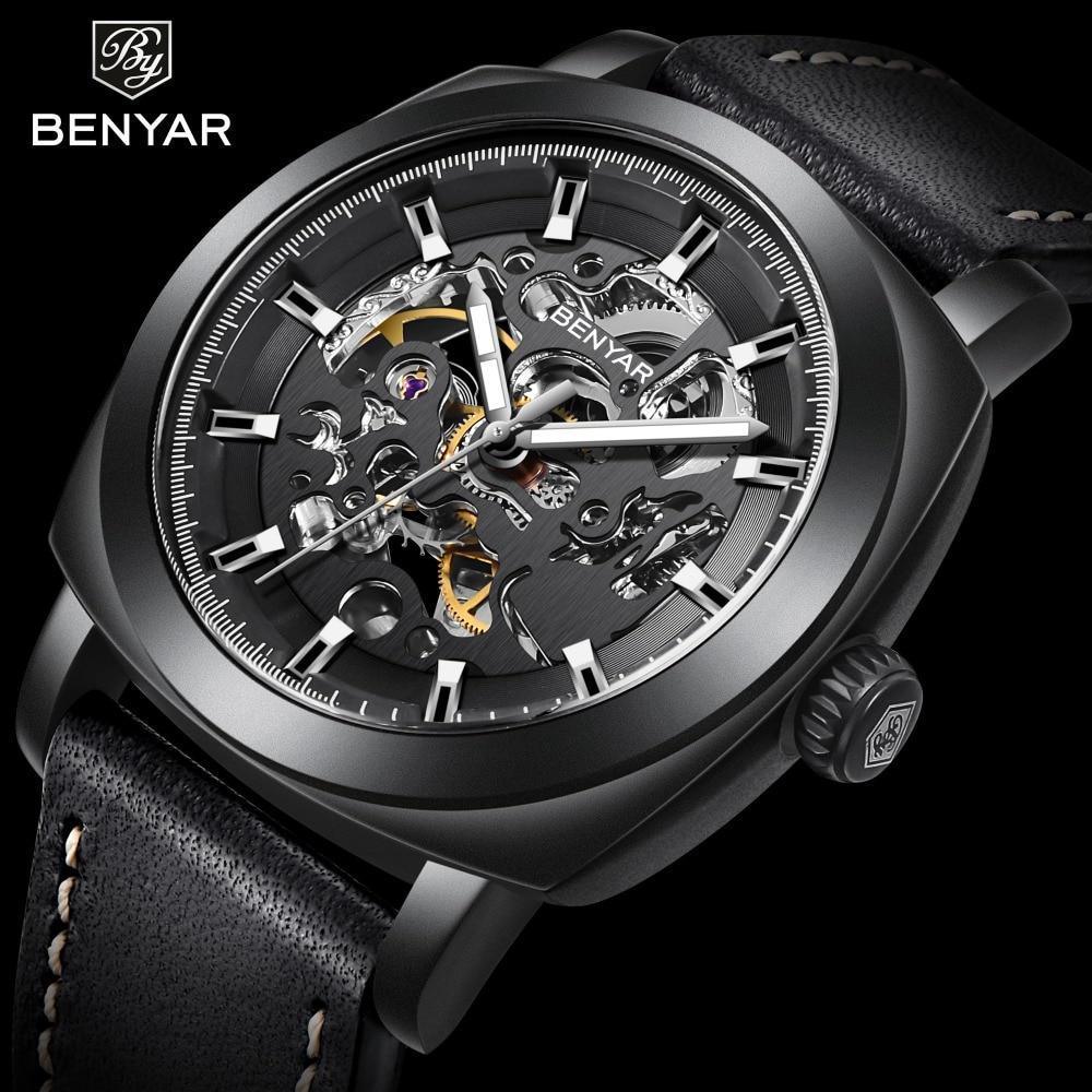 Luxury Men's Business Watches Automatic Mechanical Watch Sport Waterproof Modern Men Wrist Watches