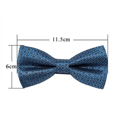 Trendy Patterned Silk Jacquard Plaid Bowtie With  Pocket Square And Cufflinks Set For Men Unique  Butterfly Party Wedding Casual Business Bowtie For Men